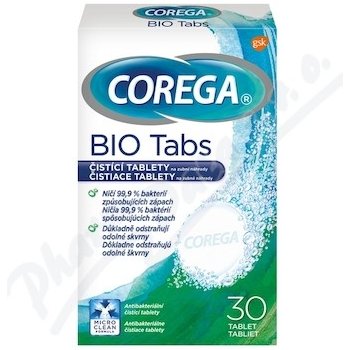 Corega Antibakteriálne čistiace tablety 30ks od 3,04 € - Heureka.sk