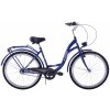 KOZBIKE Mestský bicykel K48 3 prevodový Tmavo modrý 26