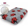 DRYBED Premium Vet Bed Lienka šedý 150 x 100 cm