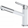 Franke FC 3055 ORBIT S VYTAHOVACÍ KONCOVKOU CHROM/FRAGRANIT BÍLÁ-LED