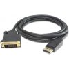 PremiumCord kábel DisplayPort na DVI M/M, prepojovací, 2,0m kportadk02-02