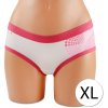 FABIO 9181 Dámske nohavičky XL, 1 ks, ružovo-biela