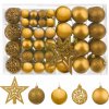 Iso Trade Vianočné ozdoby na stromček 100 ks Iso Trade zlaté