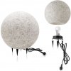 Vonkajšie svietidlo Sphere E27 Grey IP65 Záhradná guľa Kobi