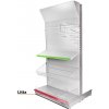 STREND PRO Lišta Racks H29 na cenovky, 1250mm, červená *L*