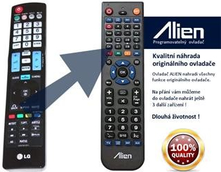 Diaľkový ovládač Alien LG AKB72914271