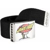 pánsky látkový opasok SANTA CRUZ WINKOWSKI ALIEN CREEP BELT Black
