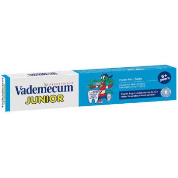 Vademecum Junior Spearmint zubná pasta pre deti od 6 rokov 75 ml