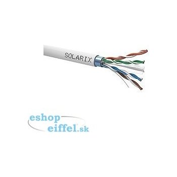 Solarix SXKD-6-FTP-PVC CAT6 FTP, PVC, drát, 500m