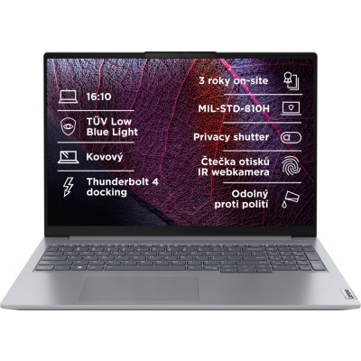 Notebook Lenovo ThinkBook 16 G6 IRL Arctic Grey (21KH0066CK)