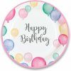 Amscan Taniere Happy Birthday Pastelové balóny