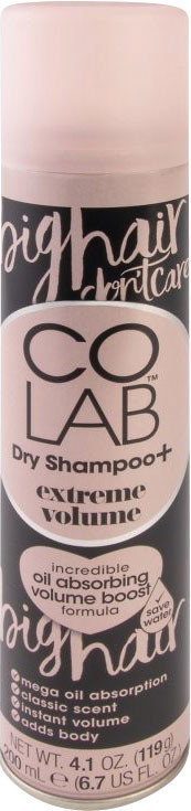 Colab Extreme Volume suchý šampón 200 ml