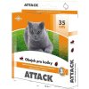 Attack obojek antiparazitární kočka 35cm