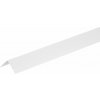 Rohová lišta Alu 1500x40x0,8 mm, biela