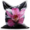 Sablio Sedací vak Ružová orchidea - 200x140 cm