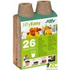 JIFFY JIFFYPOT Rašelinový sadbovač 6cm okrúhly 26ks