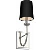 Quintiesse Felixstowe nástenná lampa 1x3 W čierna-chrómová QN-FELIXSTOWE1-A