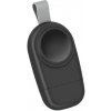 3W USB bezdrôtová nabíjačka pre Apple Watch, čierna