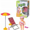 Zapf Creation BABY born Minis Súprava s ležadlom, slnečníkom a bábikou