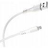 Borofone BX37 Wieldy - USB na Micro USB, 1m, bílý