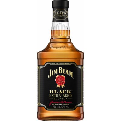 Jim Beam Black Label 43% 0,7 l (čistá fľaša)