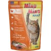 Miau Miau Cat kuracie a pečeň, vrecko 100 g
