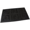 Gumová kefová rohož Leaves - Squares - 75x45x0,6cm 72740606