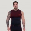 GymBeam Bezšvové tielko OG1 Black/Red XL