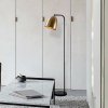 Opviq Stojacia lampa Tattoo 4091 zlatá antik/čierna, kov Výška 120 cm - 584TTM1520