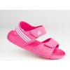 Detské sandále ADIDAS AKWAH 9 K AF3871 ružové do bazéna, veľkosť 32