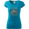 American Army Jeep - Dámske tričko Pure - 2XL ( Svetlý tyrkys )