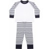 Larkwood Detské pyžamo LW Navy Stripe