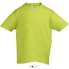 SOL's Collection Tričko Regent Kids, krátký rukáv, dětské COT25197009387-apple green 10 roků Zelené jablko