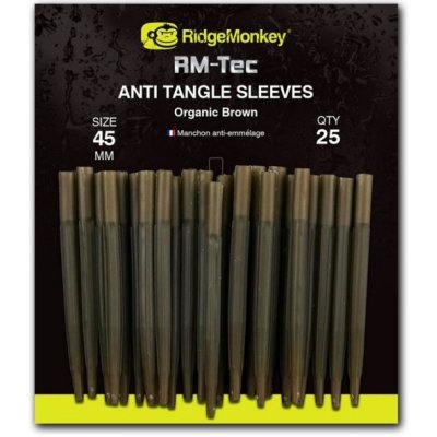 Převlek RidgeMonkey RM-Tec Anti Tangle Sleeves 45mm 25ks - Zelená