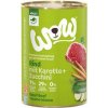 WOW Hovězí s karotkou Adult 400 g
