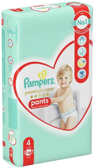 Pampers Premium Pants S4 58ks