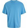 JACK & JONES 3911 / Unisex oversize tričko s krátkym rukávom - azure blue XL