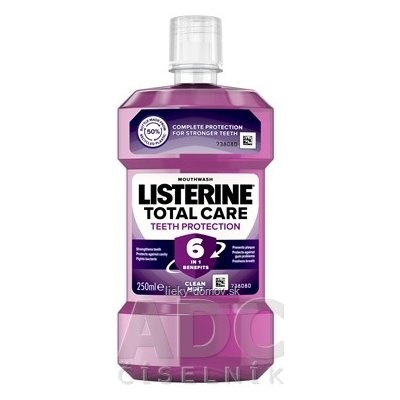 LISTERINE TOTAL CARE TEETH PROTECTION ústna voda 1x250 ml