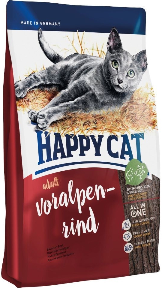 Happy Cat Adult Voralpen Rind 2 x 10 kg