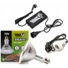 PREMIUM SET GiganTerra UVB 70W PAR38 PREMIUM SET: s Keramickou objímkou