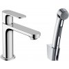 Hansgrohe Rebris S - Umývadlová batéria s bidetovou spŕškou, chróm - 72215000