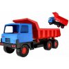 Teddies Auto Tatra 815 korba červená kabína modrá plast 75cm