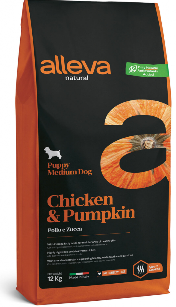 Alleva Natural Puppy Mini Chicken and Pumpkin 2 kg