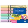 Zvýrazňovač CENTROPEN 8542 FLEXI PASTEL - sada 6 ks