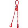 SVX Reťazový záves oko-2 hák tr 80 so skracovačom (4,5 m, 4250/3150 kg, 10mm) 4,5 m, 4250/3150 kg, 10mm červena