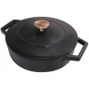 BERLINGERHAUS Pekáč litinový s poklicí 26 cm Black Rose Collection BH-6493