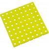 Žltá plastová PE dlažba AvaTile AT-STD - dĺžka 25 cm, šírka 25 cm, výška 1,6 cm