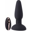 Seven Creations Kero Pulsating Buttplug Black