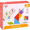Tooky Toy: Tangram hra, drevená