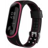 Xiaomi Mi Band 3/4 náhradný náramok - Textúrovaný Farba: Ružová, Variant: Štruktúra MBSCZ-TXT005